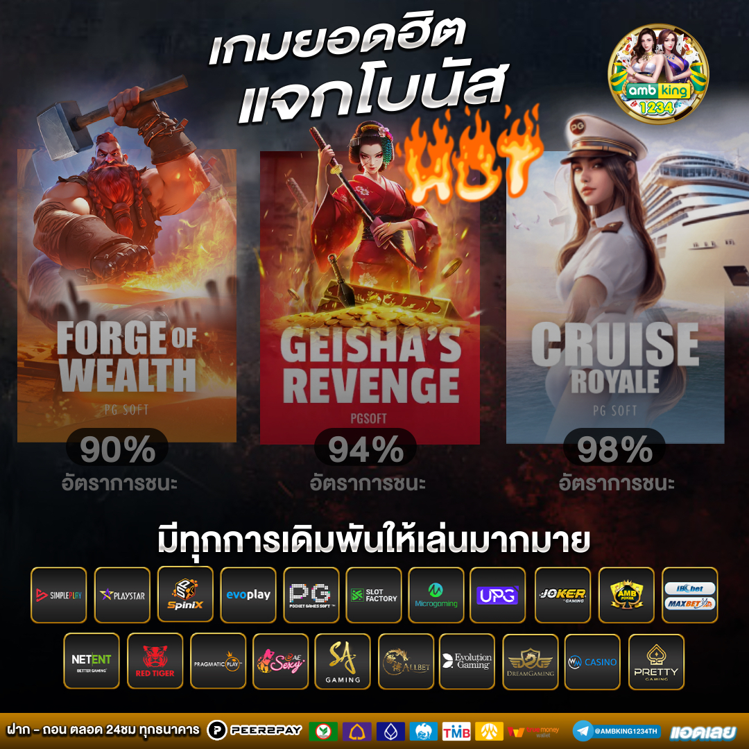 เกมสล็อต วอเลท - แบนเนอร์โปรโมชั่น