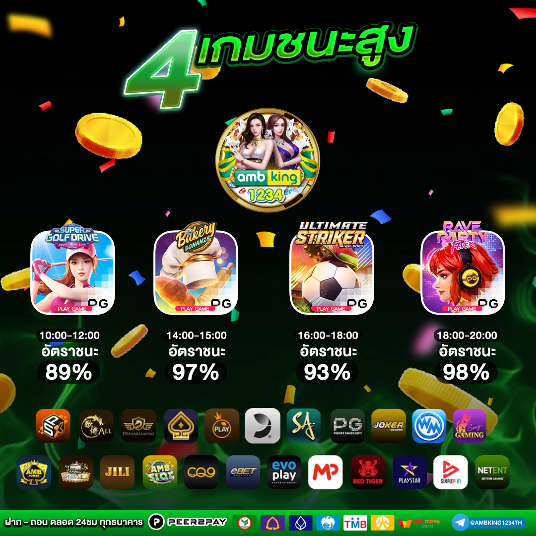 เว็บสล็อต ฝากถอน ไม่มี ขั้น ต่ํา - แบนเนอร์โปรโมชั่น